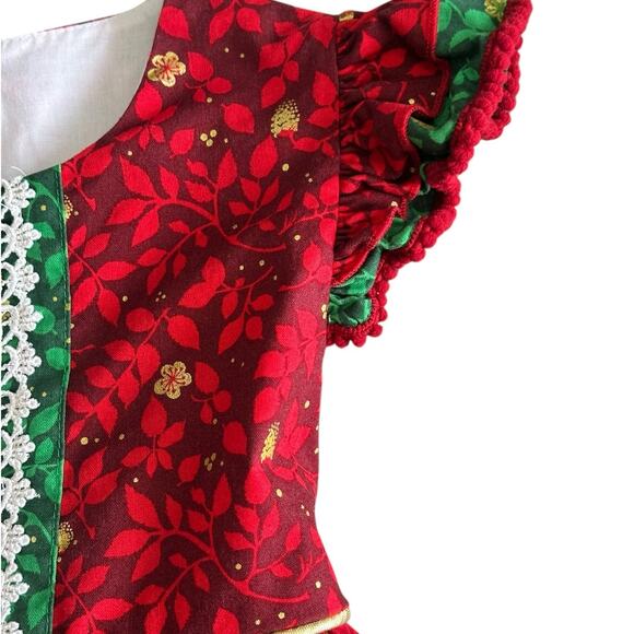 CHEEKY PLUM Boutique Holiday Dress 3T - Picture 3 of 9